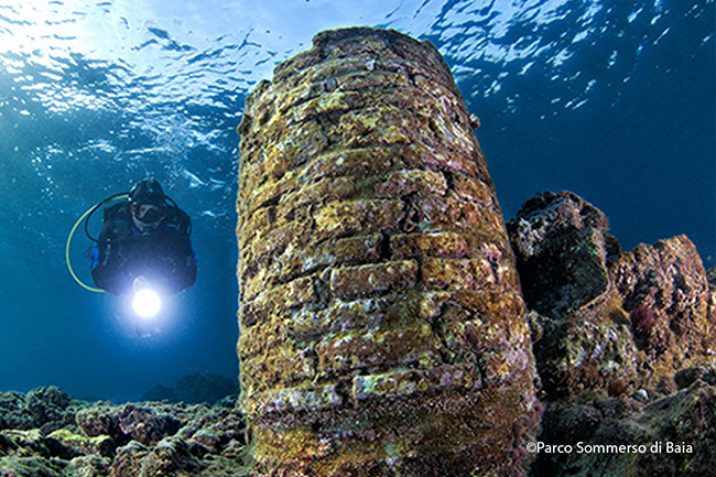 Diving in Campania