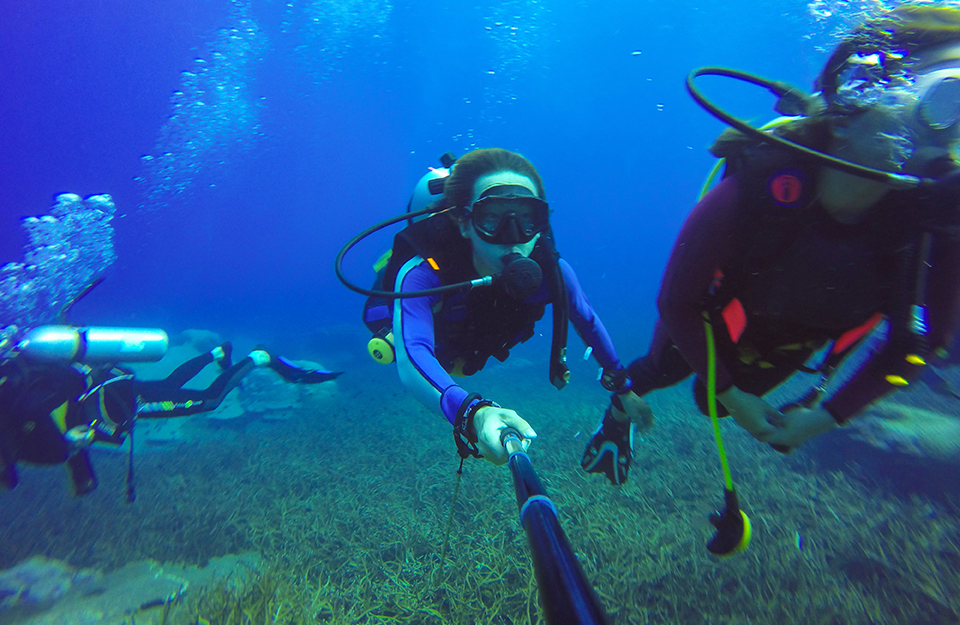 Diving in Toscana