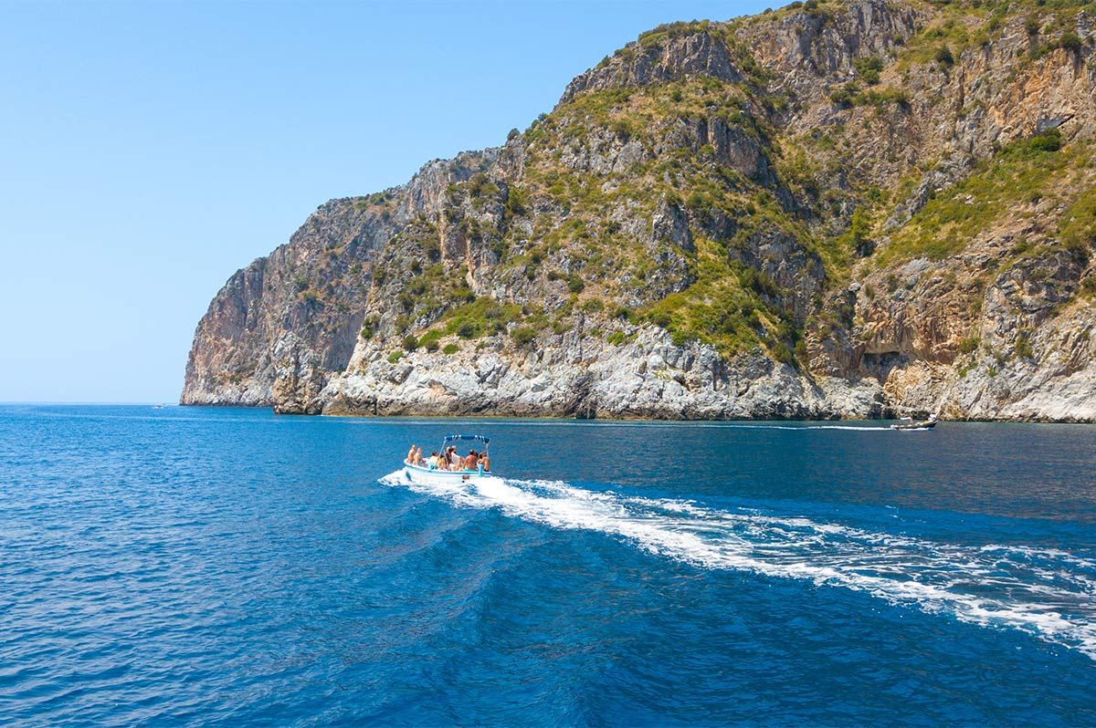 Escursioni in barca in Campania