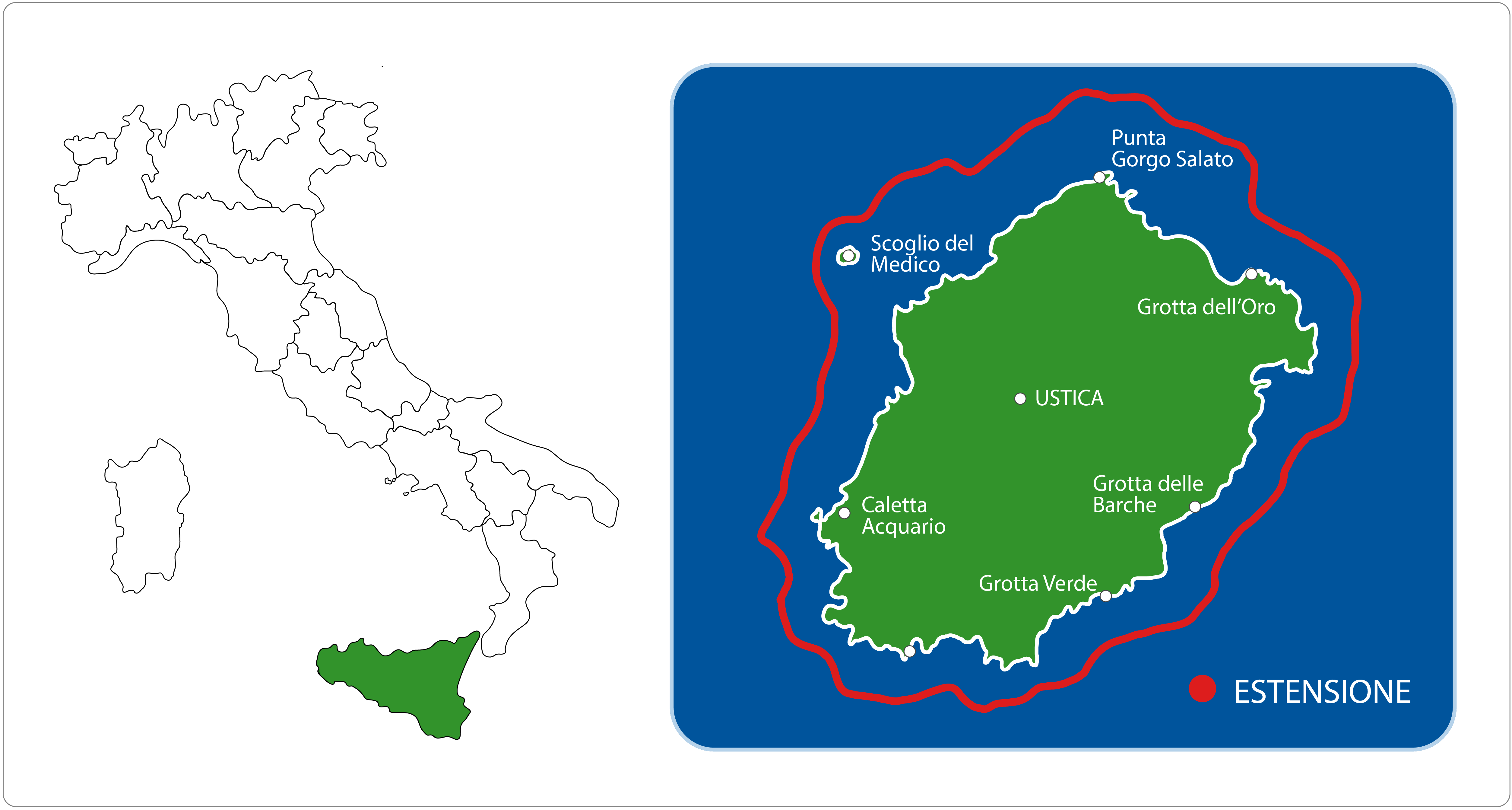 CARTINE MARE.IT Ustica